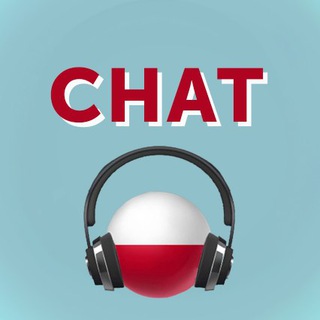 Логотип @polish_language_chat - Polish language chat Polski czat Польский чат