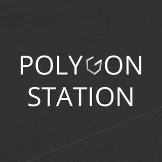 Логотип @polygonstation - Polygon Station | 3D | CG