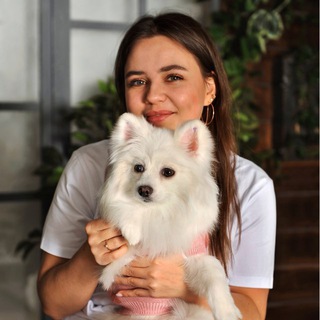 Логотип @pom_skyangel - Таня и шпиц Никка 🤍