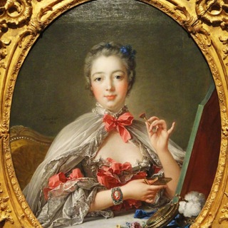 Логотип @pompadurglamur - Мадам Помпадур