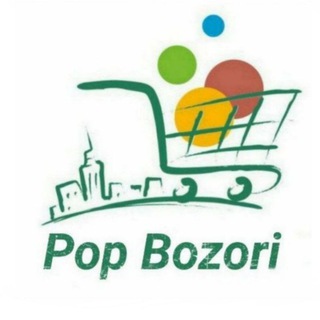 Логотип @popbozori_uz - POP BOZORI🇺🇿🛒