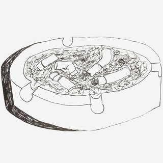 Логотип @popilnychka - попільничка