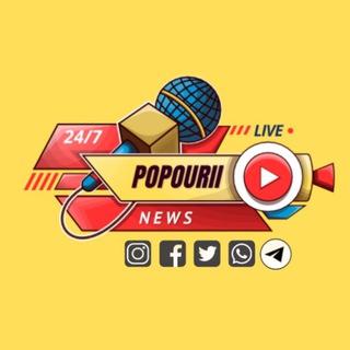 Логотип @popouriinews - Popourii news 📰 🗞️