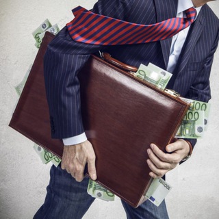 Логотип @porfelsdengami - Портфель с деньгами