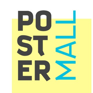 Логотип @poster_mall - Poster Mall - магазин постеров