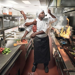 Логотип @povarpeace - Повар | Еда со всего Мира