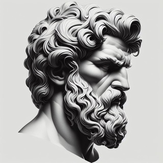 Логотип @power_stoicism - Сила Стоицизма