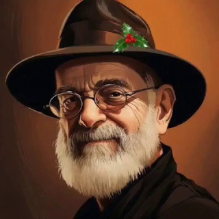 Логотип @pratchett_fun - Терри Пратчетт и Ироничные фантасты