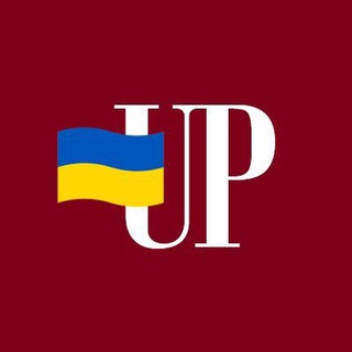 Логотип @pravda_eng - Ukrainska Pravda. In English