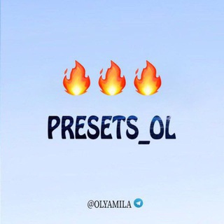 Логотип @presets_oll - PRESETS_OL ПЕРЕХОДНИК🔥