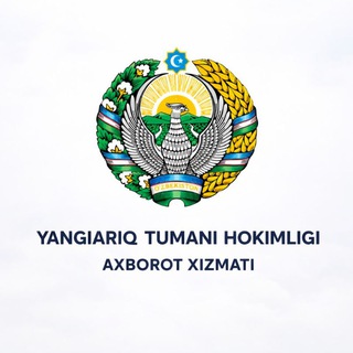 Логотип @pressa_yangiariq - YANGIARIQ TUMANI HOKIMLIGI | RASMIY