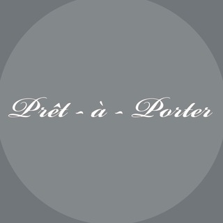 Логотип @pretaporter - "PRÊT-À-PORTER"