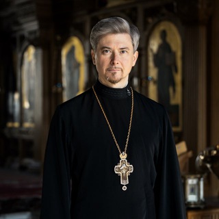 Логотип @priestsladkov - священник Кирилл Сладков