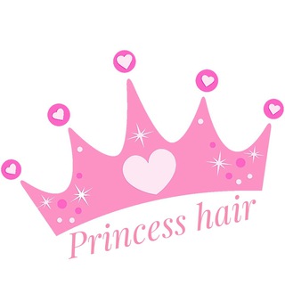 Логотип @princess_hair_ua - Наращивание волос Киев ➡️ Instagram: princess.hair.ua