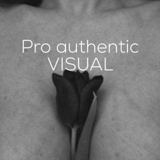 Логотип @proauthenticvisual - Pro аутентичный visual