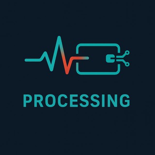 Логотип @processing_mak - Пульс Процессинга