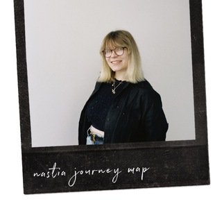 Логотип @productfm - nastia journey map