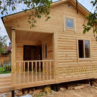 Логотип @proektbani - Проекты Бань | из бруса | каркасные | строительная компания Заказ-Дом