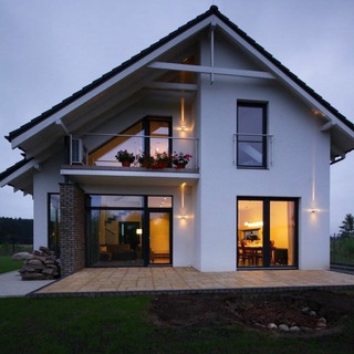 Логотип @proekty_dom - Проекты домов, коттеджей, дач. Дизайн, ремонт и строительство