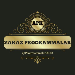 Логотип @prograammalar2020 - Zakaz programma, usa, ismga fotolar