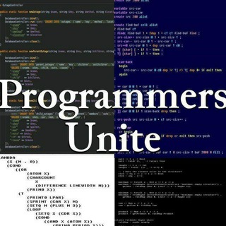 Логотип @programmers_unite - GNU/Programmers Unite