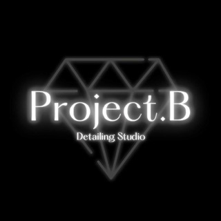 Логотип @projectb138 - Project B. 💎 Студия по уходу за Вашим авто