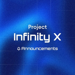 Логотип @projectinfinityx - Infinity X Announcements