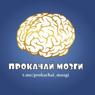 Логотип @prokachai_mozgi - ПРОКАЧАЙ МОЗГИ