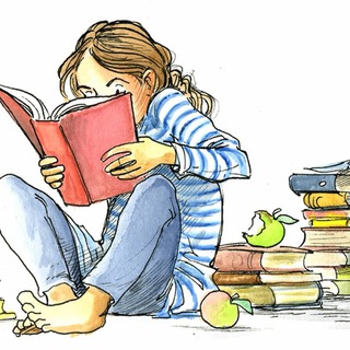 Логотип @proknizhki - Про книжки и киношки