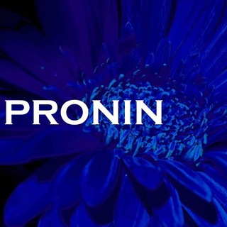 Логотип @proninrecommend - 🔵 PRONIN | рекомендует