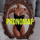 Логотип @pronomap - PRONOMAP 18+|Сливы блогерш, знаменитостей, лучшие подборки видео