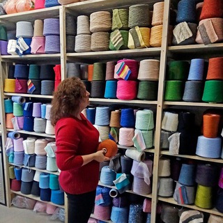 Логотип @pryagniostrovok - ПрЯжный островОК Бобинная пряжа из Италии