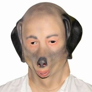 Логотип @psinasutula - собака сутулая