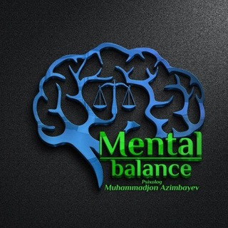 Логотип @psixologiyamentalbalance - PSIXOLOGIYA: Mental Balance