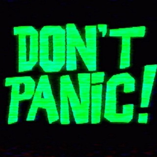 Логотип @psycholetters - don't panic!