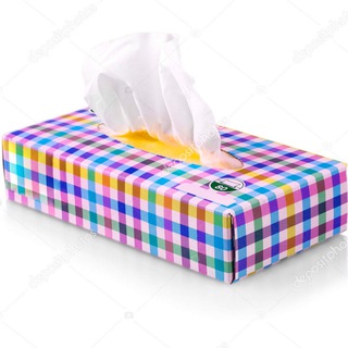 Логотип @psyhokorobochka - коробочка салфеток