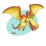 Логотип @pteradactele - Птеродактель