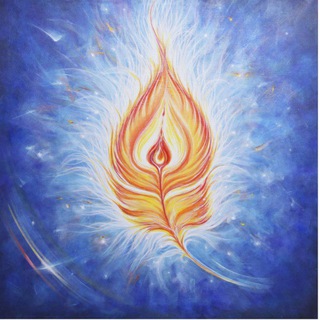 Логотип @pticaschastiachat - Жар-птица чат