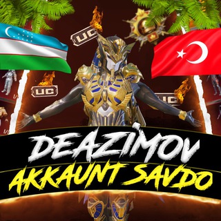 Логотип @pubgmobille_turkiy_akauntsavdo - 🇺🇿🇹🇷𝑷𝑼𝑩𝑮 𝑺𝑯𝑶𝑷 𝑻𝑼𝑹𝑲𝑰𝒀🇹🇷🇺🇿