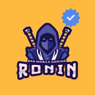 Логотип @pubgronin - RONIN PUBG MOBILE