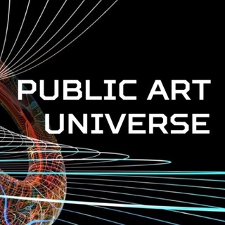 Логотип @public_art_universe - Public art Universe