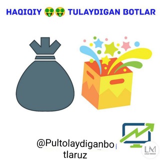 Логотип @pultolaydiganbotlaruz - 🤑Pul to'laydigan botlar🤑