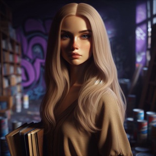 Логотип @punkwithbook - книжный панк📝