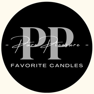 Логотип @pure_pleasure_candles - Pure Pleasure - Favorite candles