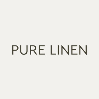 Логотип @purelinen - Pure Linen - одежда и текстиль для дома из умягченного льна и хлопка
