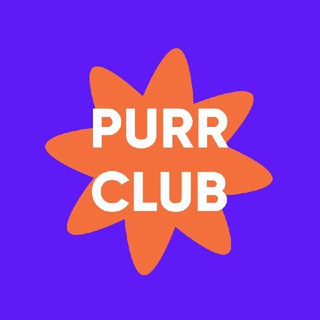 Логотип @purrclub - Purrweb Клуб
