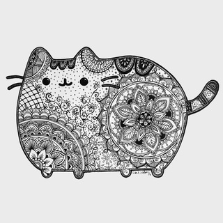 Логотип @pusheen_machine - Pusheen Machine