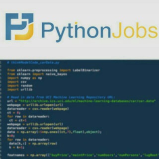 Логотип @pythonjob - Pythonjob