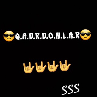 Логотип @qadirdonlrar - 👍Q.A.D.R.D.O.N.L.A.R👍
