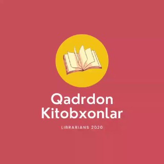 Логотип @qadrdon_kitoblar_guruhi - 🌸⛤Qadrdon Kitobxonlar⛤🌸/✯Zᴀᴋᴏᴠᴀᴛʟɪʟᴀʀ ᴍᴀɴᴢɪʟɪ✯💡